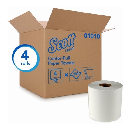 Kimberly-Clark Professional Scott Essential Paper Towels, White 1010